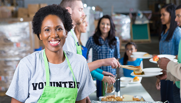 Gexa cares team volunteering