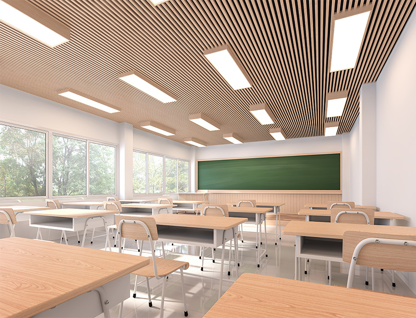 Classroom green board