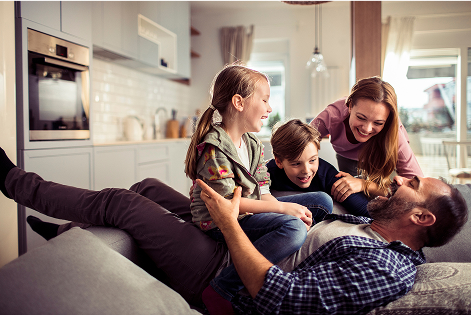  Fixed Rate Family of Four Couch 