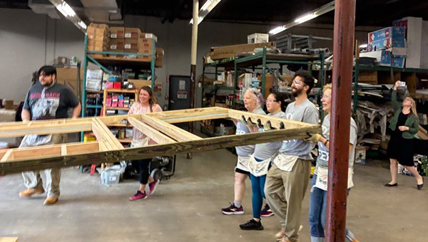 Habitat for Humanity volunteers