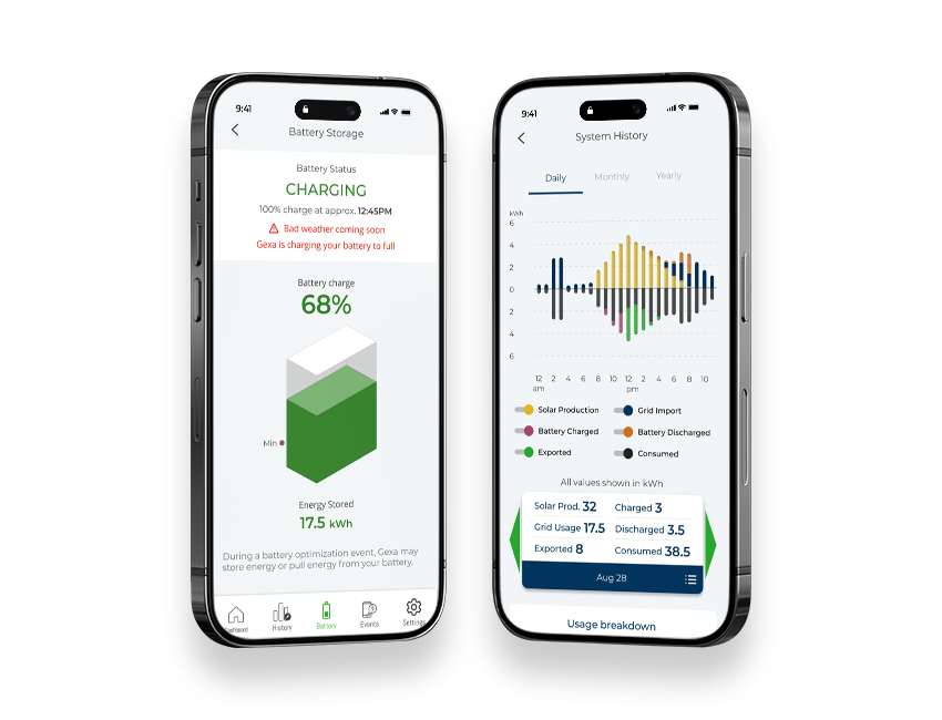 Battery storage savings on iphone