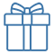 Gift box icon