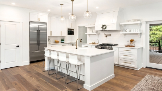 Electricity Service Renovated Kitchen