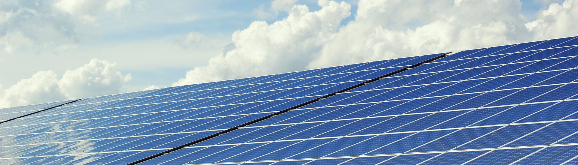 Solar panels covering rooftop