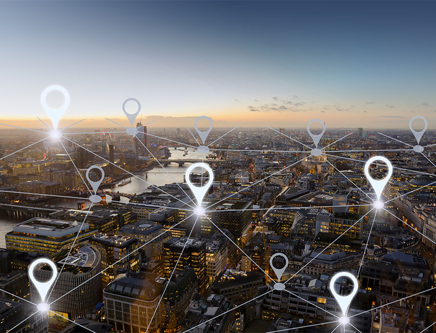 City connection icons