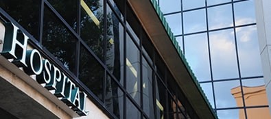 hospital signage