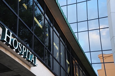 hospital signage
