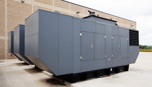 Commercial backup generation unit