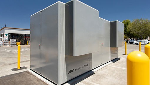 mainstream generator outside