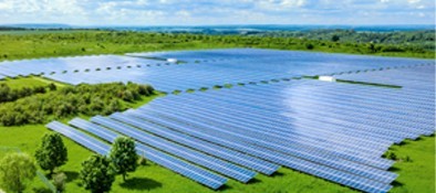 solar farm external view